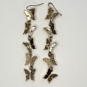 Butterfly Earrings Color Gold